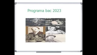 Bacalaureat 2023 Programa limba și literatura română explicată [upl. by Sherrill]