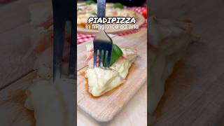 Piadipizza facilissima in friggitrice ad aria 🍕😋 piadine ricette [upl. by Assirrak]