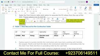 New Perspectives Excel 2019  Module 6 End of Module Project 1  InstructionsNPEX19EOM61 [upl. by Nayb]