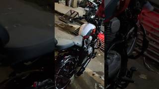 Jawa 42 Bobber Exhaust Modified Modification Accessories Fog lights Jawa Exhaust Dual Seat [upl. by Iruahs]