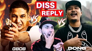 GBOB vs DONG 😱 FULL Fight  DONG DISS GBOB What Happen BEEF REAL TRUTH  NEPHOP RAPPERS EXPOSED [upl. by Oicirtap]