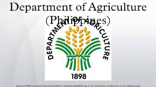 Department of Agriculture Philippines [upl. by Deden]