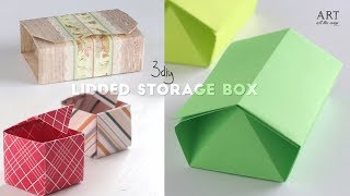 3 Easy Lidded Boxes [upl. by Divod]