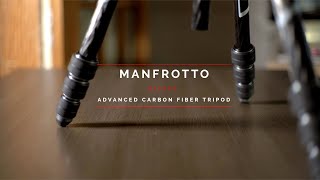 Manfrotto Befree Advanced Carbon Fiber Travel Tripod twist w Ball Head [upl. by Omar]