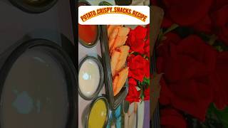 Potato crispy snacks recipe  Easy and quick potato crispy snacks recipe [upl. by Modestia675]