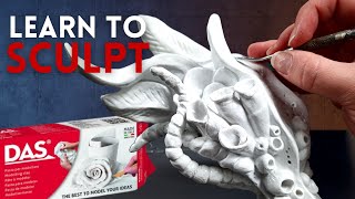 AIR DRY Clay TIPS Sculpting For Beginners [upl. by Onilecram]