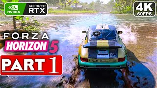 FORZA HORIZON 5 Gameplay Walkthrough Part 1 4K 60FPS RAY TRACING PC  No Commentary FULL GAME [upl. by Schlenger224]