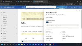 How to set an AntiSpam Rule on Office 365 Admin Portal [upl. by Elohc]