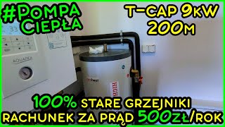 Pompa Ciepła Panasonic TCAP 9kW  Dom 200m i 100 Grzejniki [upl. by Ediva27]