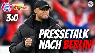 quotHaben das Momentum nicht hergegebenquot  Pressetalk nach Union Berlin  9 Spieltag [upl. by Adnyc]