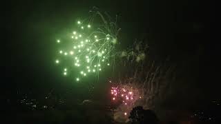 Bodmin fireworks 2024 from Drone DJI Mini 2 [upl. by Wheaton690]