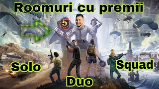 LIVE PUBG MOBILE  ROOMURI CU PREMII  ROOMURI FOR FUN  LOCAL TEAM  CATERINCA LA SQUAD [upl. by Corny]