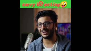 CarryMinati Funny Overacting In Front of Foreign Influencer😂shorts carryminati [upl. by Pokorny]