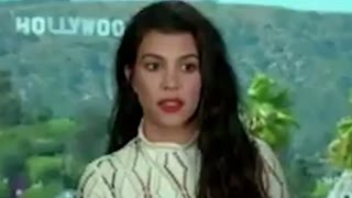 Kourtney Kardashian Freezes When Asked About Kim  Gives KUWTK Update [upl. by Nylareg659]