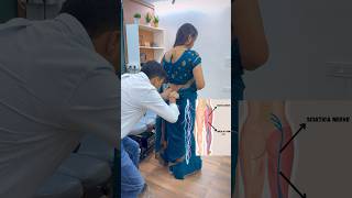 Sciatica pain treatment in India by dr harish grover trend ytshort feed shortfeed [upl. by Norene]