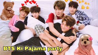 BTS Ki Pajama Party 🥳  Hindi dubbing [upl. by Yelac]