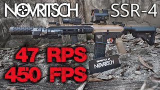 I BUILT THE ULTIMATE ASSAULT RIFLE 450FPS 47RPS NOVRITSCH SSR4 ON STERIODS AIRSOFT PHILIPPINES [upl. by Alaham]