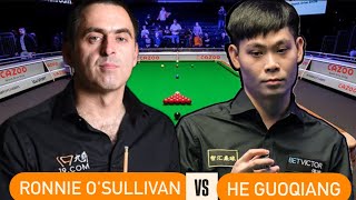 FULL MATCH  Ronnie OSullivan Vs He Guoqiang  International Championship 2024 [upl. by Nylodam]