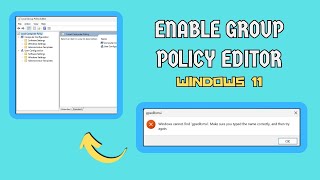 How to Enable the Group Policy Editor in Windows 10 amp 11 Home Editions [upl. by Aramanta]