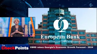 EBRD raises Georgia’s Economic Growth Forecast  2024 [upl. by Aelc]