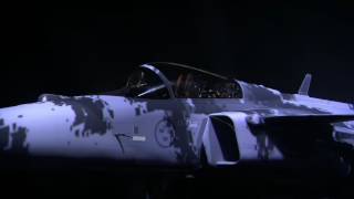 Saab Unveils the New Gripen E Smart Fighter [upl. by Jerrome]