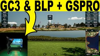 Foresight Sports GC3 amp Bushnell Launch Pro  GSPRO Golf Simulator Software [upl. by Tranquada]