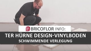 ter Hürne  DesignVinylboden  Schwimmende Verlegung  DIY [upl. by Nama]