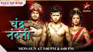 A threat to Bindusaras life  S1  Ep188  Chandra Nandni [upl. by Amees]