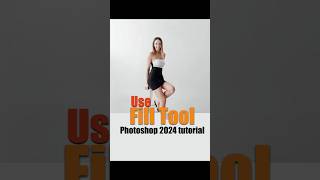 photoshop 2024  using fill tool Photoshop Tutorial shorts photoshoptutorial [upl. by Pugh153]