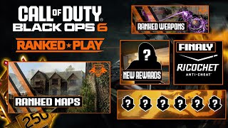 ALL NEW RANKED PLAY IN BLACK OPS 6 MAPS RELEASE DATE GUNS REWARDS RANKS AND MORE [upl. by Archaimbaud283]