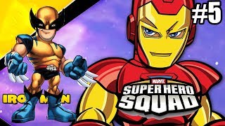 Marvel Super Hero Squad The Infinity Gauntlet 5 — Wolverine and Iron Man Adventure Xbox 360 [upl. by Ainirtac]