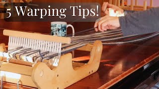 5 Rigid heddle warping tips [upl. by Eiliab]