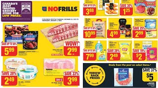 No Frills Flyer Canada 🇨🇦  December 28  January 03 [upl. by Eigram]