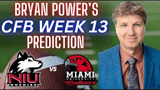 Northern Illinois vs Miami Ohio Prediction and Picks  Tuesday College Football Picks Week 13 [upl. by Alleinnad]