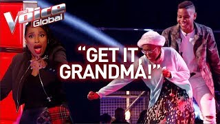 16YearOld and grandmother steal the show in The Voice  Journey 28 [upl. by Ronyam]