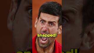 Djokovics ANGRIEST Moment 😡 djokovic sports tennis [upl. by Powder]