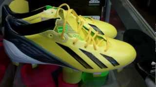 Adidas F50 AdiZero MiCoach Vivid Yellow  Black  Green Zest [upl. by Brittan]