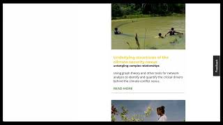 The CGIAR Climate Security Observatory  Demo Video [upl. by Bonnice978]