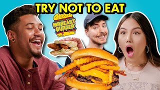 Try Not To Eat MrBeast Burger [upl. by Center323]