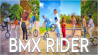 BMX Riders TiktokCycle Stunt Tiktok videos Trending Tiktok Viral Bmx Tiktok videos Yusufbmx [upl. by Tisbee]