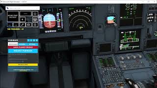 Petit Tuto Pushback toolbar MSFS 2020 nouveau cru [upl. by Riebling]