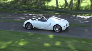 Bugatti Veyron Grand Sport nearly crashes after spin Amazing catch [upl. by Reh]