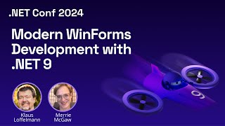 Modern WinForms Development with NET 9 [upl. by Enylcaj]