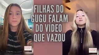 Filhas do Gugu falam do vídeo que vazou  Relevâncias da Web [upl. by Egroeg996]