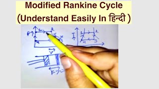 Modified Rankine Cycle Understand Easily In हिन्दी [upl. by Bulley]