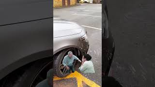 Cleaning windscreen ＜ cleaning floor 😂😂 mercedesamg [upl. by Roxane]