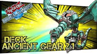 DECK ANCIENT GEAR 21  My March KOG  Duel Links ITA [upl. by Kcirdneked28]