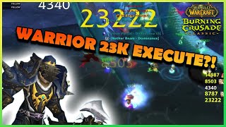 WARRIOR 23K EXECUTE  Daily Classic WoW Highlights 151 [upl. by Dey]