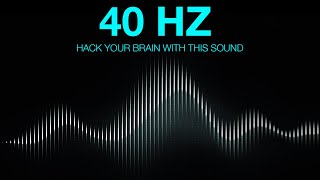 Pure 40 HZ Binaural Beats The Frequency for FOCUS MEMORY and CONCENTRATION [upl. by Oznol]