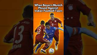 When Bayern Munich Played Against Indian Football Team [upl. by Navlys]